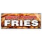 Signmission SWEET POTATO FRIES BANNER SIGN fresh hot crispy delicious french frys chips B-Sweet Potato Fries - alternate 1